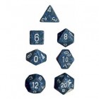 Noppasetti: Chessex Speckled  Polyhedral Blue Stars (7)