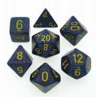 Noppasetti: Chessex Speckled  Polyhedral Twilight (7)