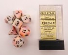 Dice Set: Chessex Festive  Polyhedral Circus/Black (7)