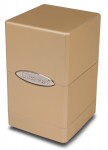 Ultra Pro Satin Tower Deck Box - Metallinen Karamelli