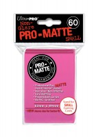 Sleeves, Ultra Pro - Bright Pink Matte (60) (62x89mm)
