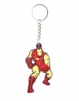 Avaimenper: Marvel - Iron Man Rubber Keychain