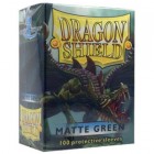 Dragon Shield: Standard Sleeves - Matte Green (100)