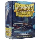 Dragon Shield: Standard Sleeves - Matte Blue (100)