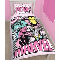 Marvel Comics: Girls Pastels - (Pussilakana + Tyynyliina)