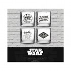 Lasi: Star Wars - Famous Quotes Set Of 4 Glasses