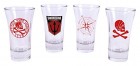 Lasi: Uncharted - 4x Shot Glasses Set