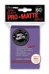 Sleeves, Ultra Pro - Non-Glare Pro-Matte Purple, Small (60)