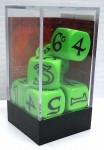 Noppasetti: The One Ring Dice Set (Green)