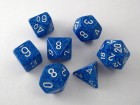 Noppasetti: Chessex Water Speckled Polyhedral Dice Set (7)