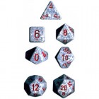 Noppasetti: Chessex Air Speckled Polyhedral Dice Set (7)