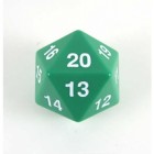 Dice: Countdown D20 Green  (55mm)