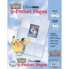 Ultra Pro: Pokemon 9-Pocket Pages (10kpl) [kansiosivut]
