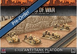BBX41 Desert Rats 17/25pdr Anti-Tank Troop (Plastic x 2)