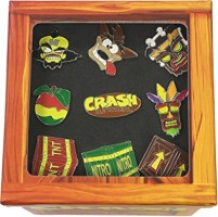 Crash Bandicoot Pin Badge Set