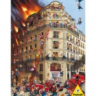 Palapeli: Francois Ruyer - Fire Brigade 535444  (1000pc)