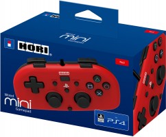 Hori: PS4 Mini Gamepad (punainen)