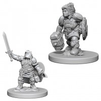 D&D Nolzur\'s Marvelous Unpainted Minis: Dwarf Female Paladin