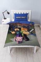 Pussilakanasetti: Minecraft Good Guys Single (135x200cm)