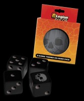 Legion: D6 Dice Tin - Iconic Skull