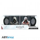 Muki: Assassin's Creed - Set 2 Mini-mugs (110ml) -Ezio & Edward