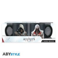 Muki: Assassin\'s Creed - Set 2 Mini-mugs (110ml) -Ezio & Edward