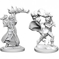 Pathfinder Deep Cuts Unpainted Miniatures: Human Female Cleric (2)