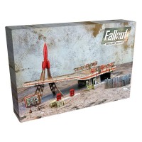 Fallout Wasteland Warfare: Red Rocket Scenic Set