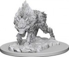 Pathfinder Deep Cuts Unpainted Miniatures: Dire Wolf
