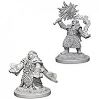 D&D Nolzur\'s Marvelous Unpainted Minis: Dwarf Female Cleric (2)