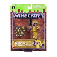 Minecraft: Steve In Golden Armor Hahmo