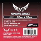 Lautapelisuoja: Mayday Games Sleeves SQUARE (80x80mm)