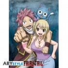 Juliste: Fairy Tail - "Lucy Natsu & Happy" (52x38)