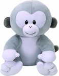 Pehmolelu: Ty - Pookie Gray/white Baby Monkey (23cm)