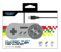 Retro-bit: Classic 16-Bit USB Controller (PC/MAC)