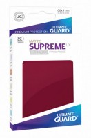 Korttisuoja: Ultimate Guard Supreme UX Matte Burgundy (80kpl)