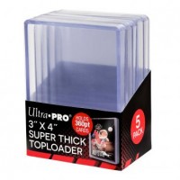 Ultra Pro Toploader: Super Thick 360PT Toploader (5kpl)