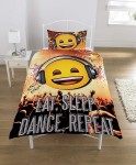 Pussilakanasetti: Emoji - Eat Sleep Dance Repeat Single