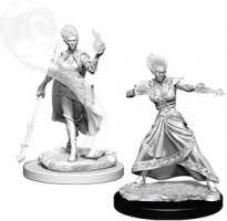 D&D Nolzur\'s Marvelous Unpainted Minis: Fire Genasi Female Wizard