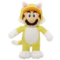 Pehmolelu: Super Mario - Cat Mario (15cm)