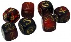 Noppasetti: The One Ring Dice Set (Red & Black)