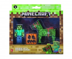 Minecraft: Zombie With Zombie Horse Pack