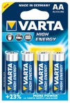 Paristot: Varta Alkaline High Energy AA (4 Pack)