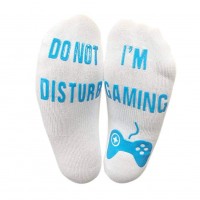 Sukat: Do not Disturb - I\'m Gaming, White, Blue (One Size)
