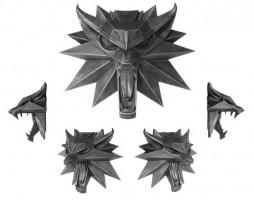 Witcher 3 Wild Hunt - Wolf Wall Sculpture