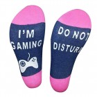Sukat: Do not Disturb - I'm Gaming, Blue, Purple (One Size)