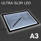Valopöytä: Ultra-thin A3 LED Drawing Board (3 tehotasoa)