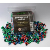 Blackfire: Dice - Assorted D6 Dice 5 Mm (1000 Dice)