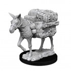 Pathfinder Deep Cuts Unpainted Miniatures: Pack Mule (2)