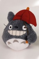 Pehmolelu: Totoro Red Umbrella (15cm)